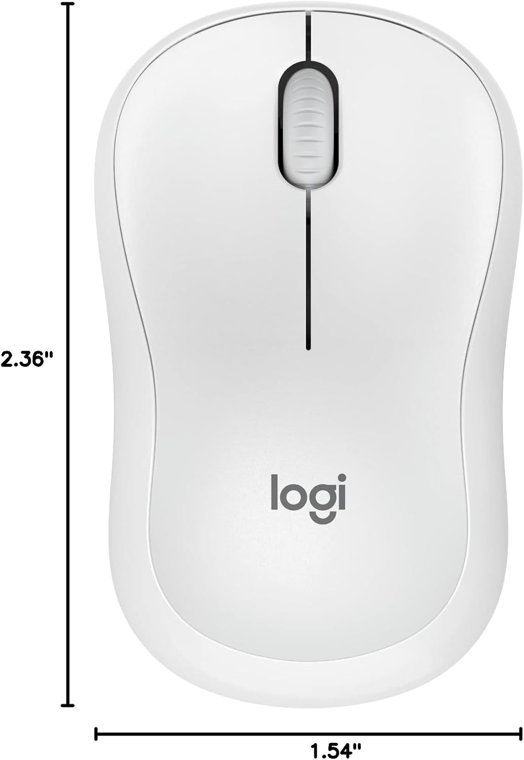 Logitech 910-007116 M240 Silent Bluetooth Wireless Mouse Off-White
