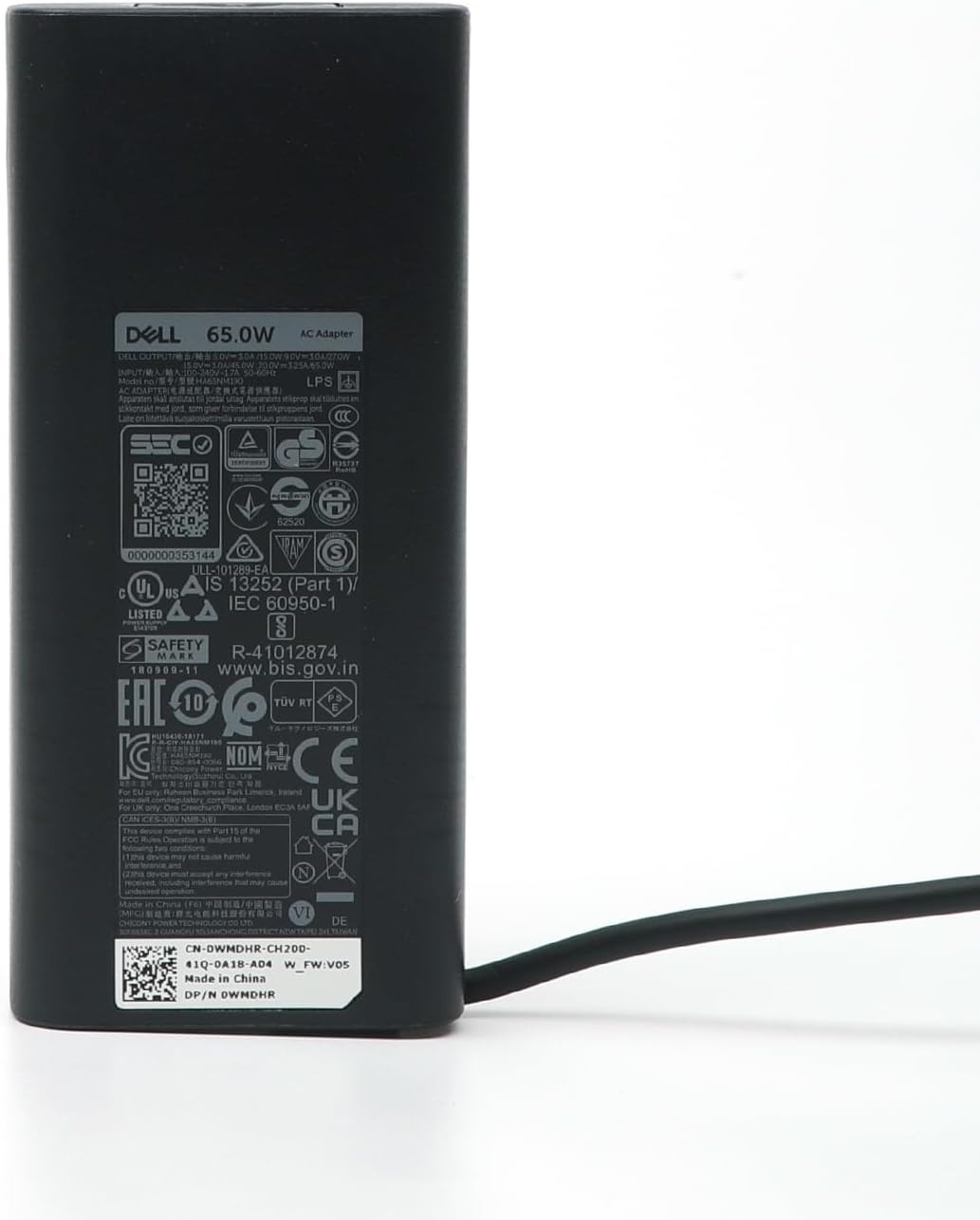 Dell HA65NM190 65W USB-C Laptop Charger