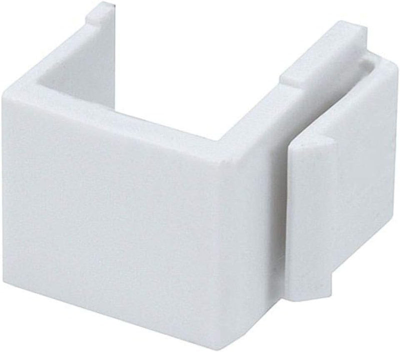 Monoprice 106539 White Wall Plate Inserts 10-Pack — main product image