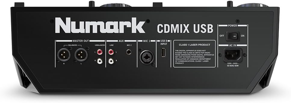 Numark CDMix USB Dual CD/USB Media Player