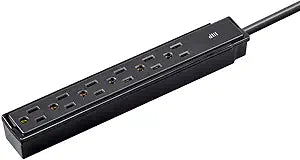 Monoprice 115873 6 Outlet Surge Protector 2-Pack