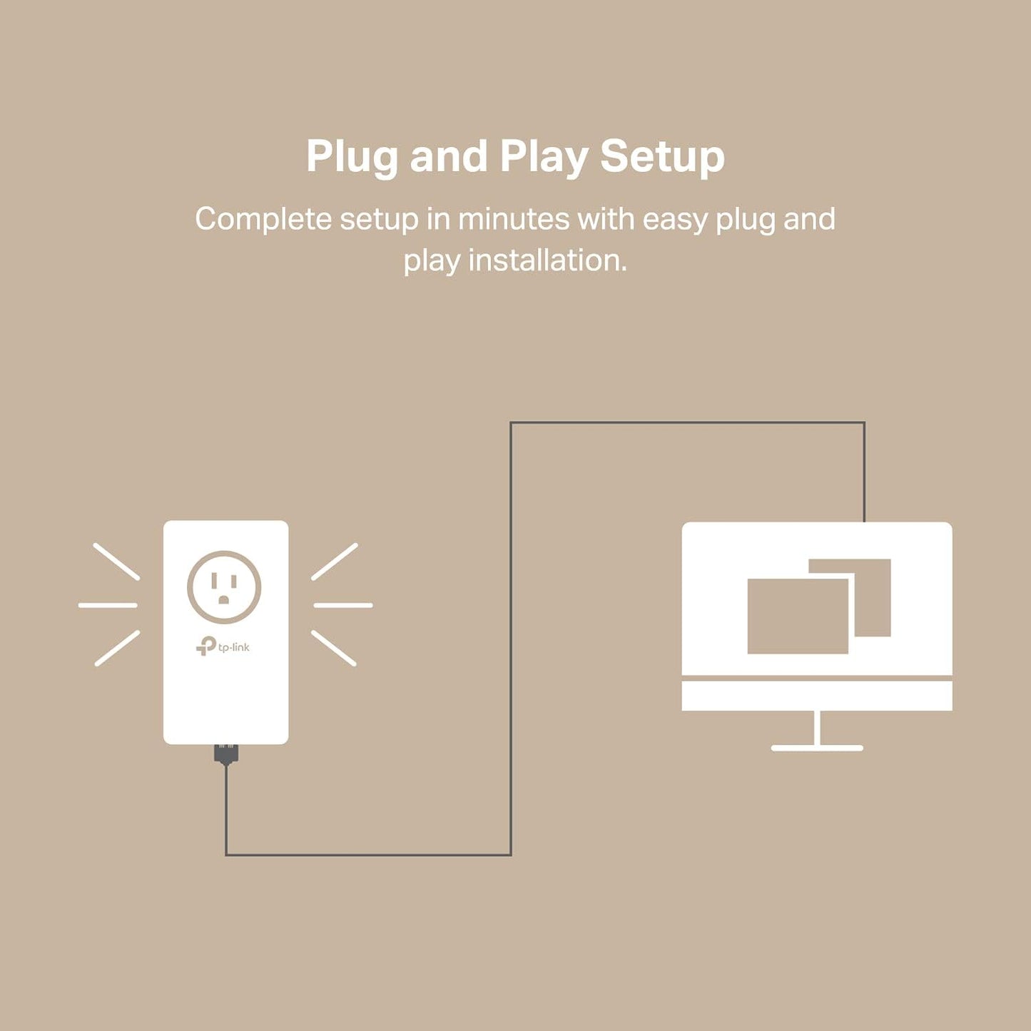 TP-Link TL-PA7017P KIT AV1000 Powerline Adapter - Gigabit Port