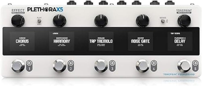 TC Electronic PLETHORA X5 TonePrint Pedalboard — main product image