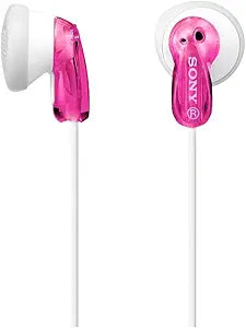 Sony MDRE9LPP.AE Pink Earbud Headphones — main product image