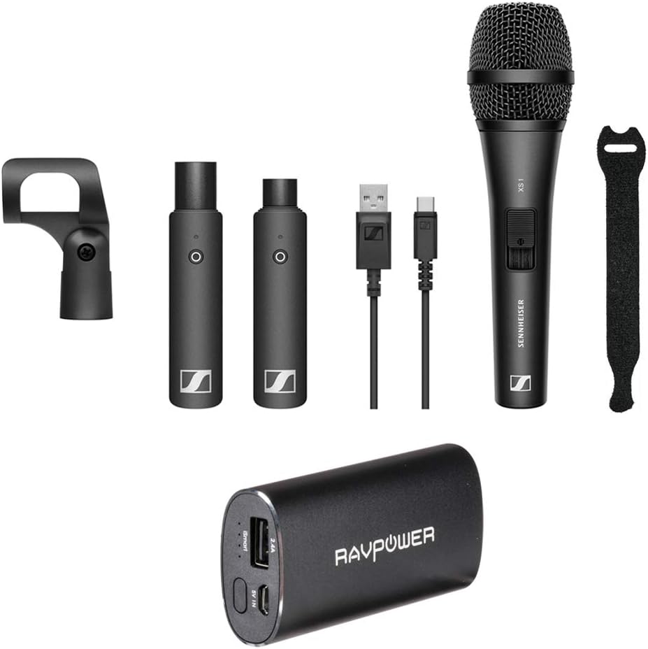 Sennheiser XS1 Vocal Set: Wireless Dynamic Microphone Bundle