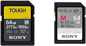 Sony Tough-M Series 64GB UHS-II SDXC Card — main product image