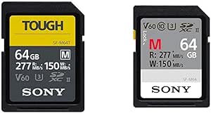 Sony Tough-M Series 64GB SDXC UHS-II Card V60 — main product image