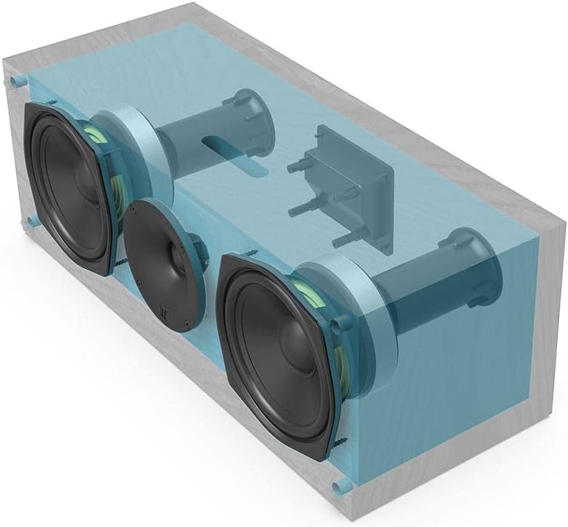 Monoprice 143157 Monolith C5 Center Channel Speaker