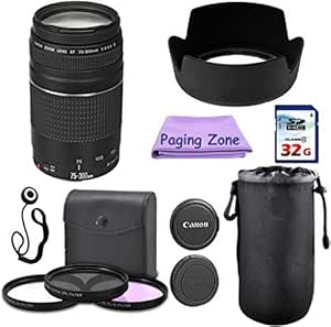 Canon EF 75-300mm III Telephoto Lens Kit