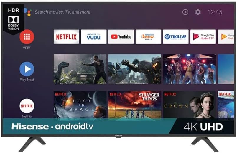 Hisense 50H6590F 50-Inch 4K UHD Android Smart TV