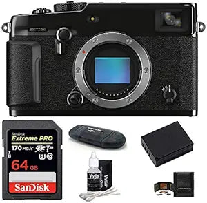 Fujifilm X-Pro3 Mirrorless Camera Black Bundle