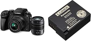 Panasonic Lumix G7 4K Mirrorless Camera with 14-42mm & 45-150mm Lenses