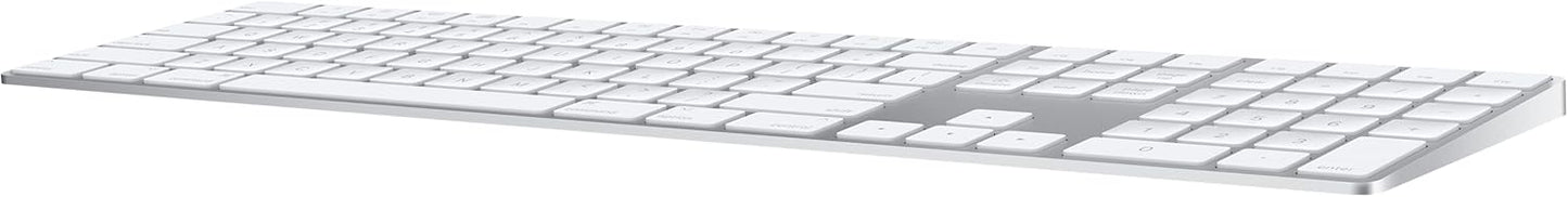 Apple MQ052LL/A Magic Keyboard with Numeric Keypad - US English (White)