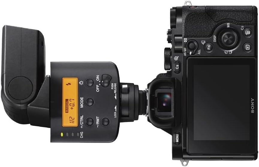 Sony HVLF32M MI Camera Flash, Multi-Interface Shoe, Black