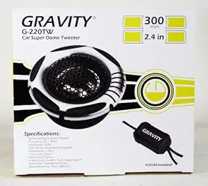 Gravity 4332960306 1" Premium Dome Tweeters - 300W