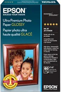 Epson S042181 4x6 Ultra Premium Glossy Photo Paper