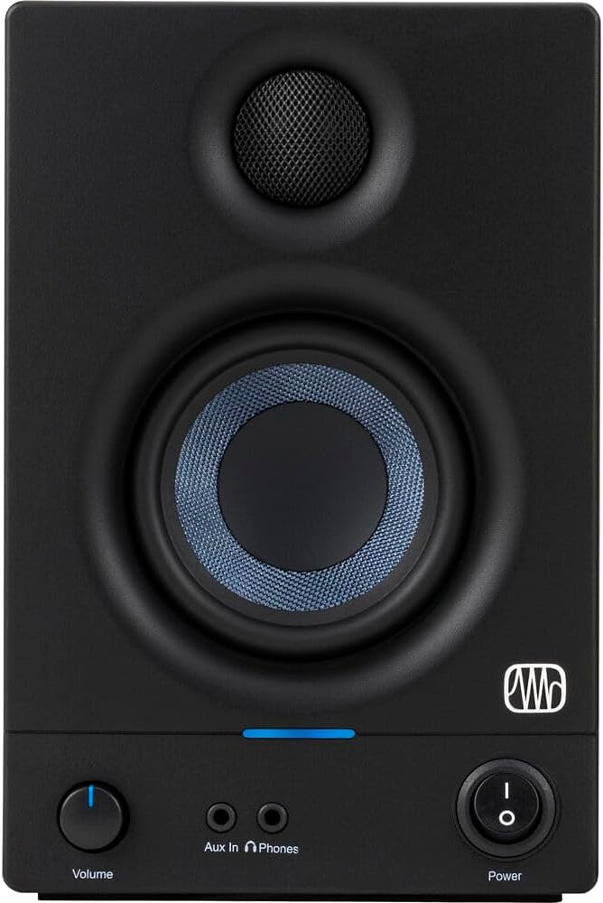 PreSonus ERIS 3.5 Gen 2 Desktop Speakers Bundle - 50W Powered Monitors