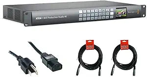 Blackmagic Design SWATEMPSW1ME4K ATEM 1 M/E 4K Switcher Bundle