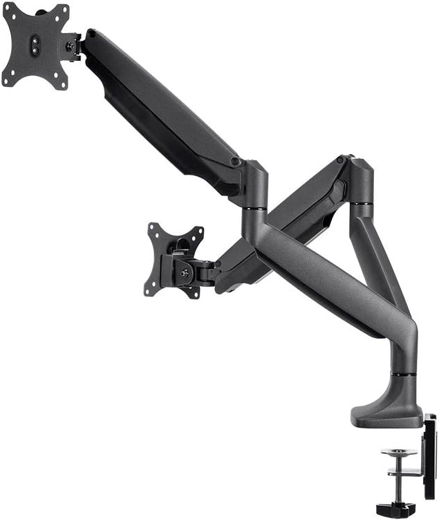 Monoprice 115525 Dual Monitor Gas Spring Desk Mount