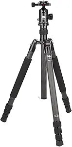 Sirui T-2204XL + E-20 Carbon Fiber Travel Tripod & Ball Head — main product image