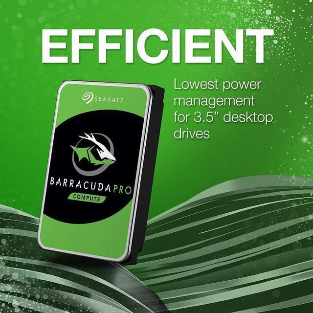 Seagate ST12000DM0007 12TB HDD: BarraCuda Pro, 7200 RPM