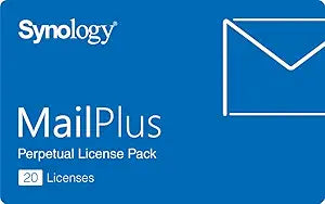 Synology MailPlus 20 Licenses Mail Server