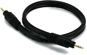 Monoprice 3.5mm M/M A/V Cable, 1.5ft