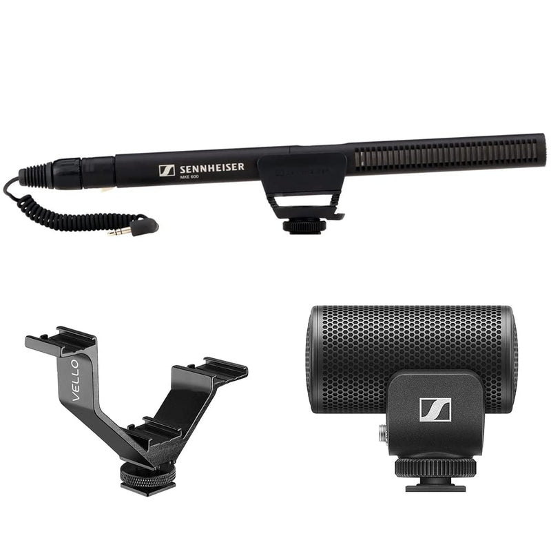 Sennheiser 505453+508897+CB-415 Pro MKE 600 Shotgun Mic Bundle — main product image