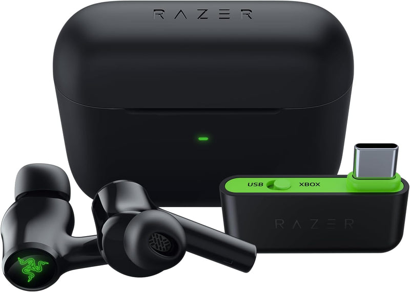 Razer Hammerhead HyperSpeed Wireless Gaming Earbuds Xbox — main product image