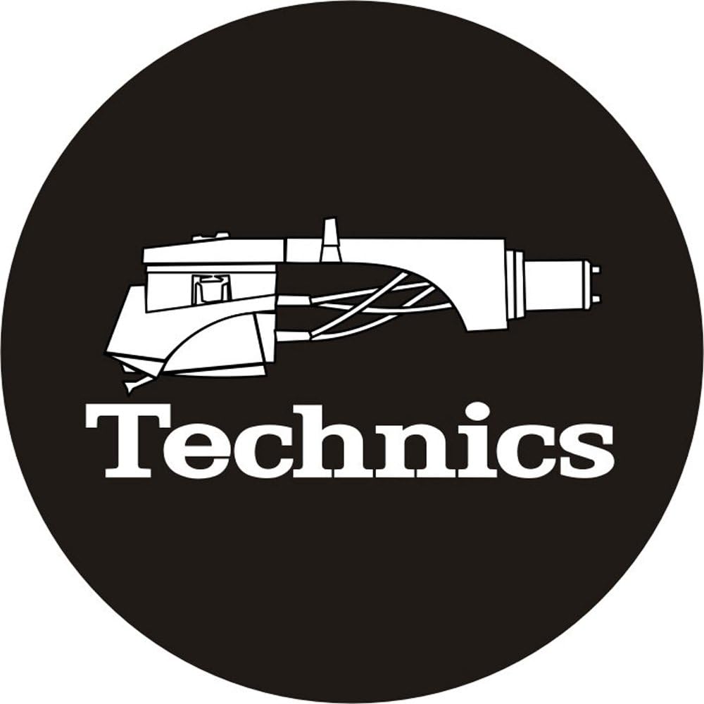 Technics 60644 DJ Turntable Slipmats with Headshell