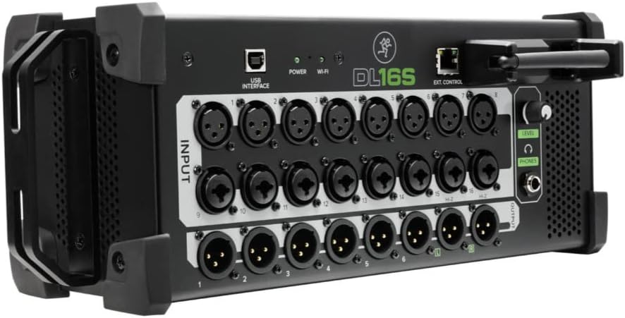 Mackie DL16S 16-Channel Digital Rack Mixer - Wireless Control