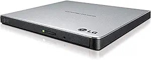 LG GP65NS60 Slim Portable External DVD Writer Silver
