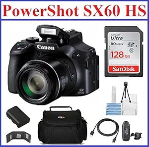 Canon PowerShot SX60 HS Camera Deluxe Bundle