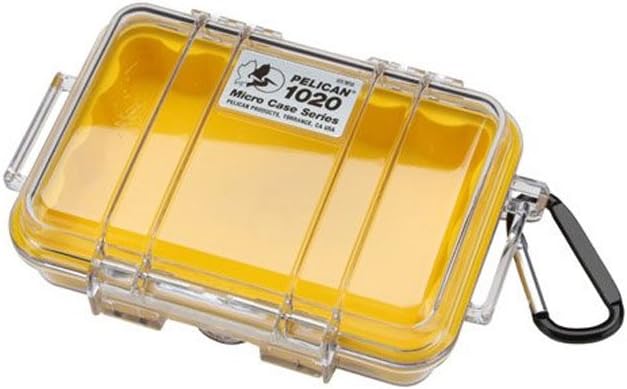 Pelican 1020-027-100 Yellow Micro Case
