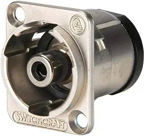 Switchcraft EH Series RCA Female Connector - Panel Mount