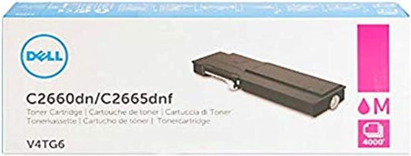 Dell V4TG6 Magenta Toner Cartridge C2660dn/C2665dnf — main product image