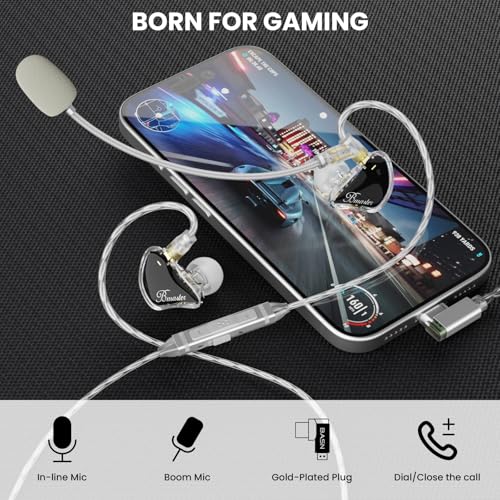 BASN Bmaster GC Triple-Driver In-Ear Gaming Earbuds — main product image