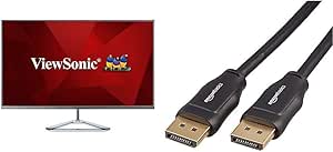 ViewSonic VX3276-MHD 32-Inch Frameless IPS Monitor - 1080p