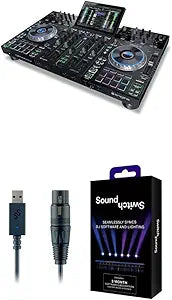Denon DJ Prime 4 DMX DJ Set with SoundSwitch Interface — main product image