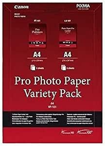 Canon 6211B020 Pro Photo Paper Variety Pack A4