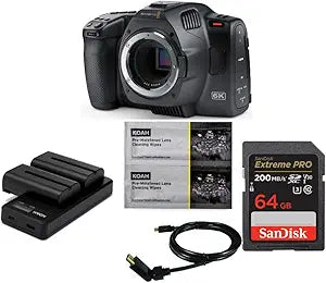 Blackmagic Design Pocket Cinema Camera 6K EF Bundle