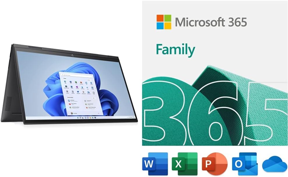 HP HP Envy x360 Ryzen 7 8GB RAM 512GB SSD Convertible Laptop