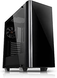 Thermaltake CA-1I3-00M1WN-00 View 21 Tempered Glass Mid-Tower