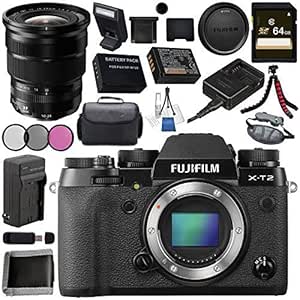 Fujifilm X-T2 Mirrorless Camera XF 10-24mm Lens Bundle