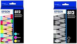 Epson T812 DURABrite Ultra Ink Cartridge Combo Pack
