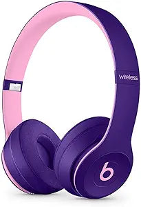 Apple Solo3 Pop Violet Wireless Headphones Renewed