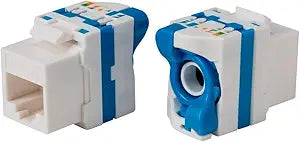 Monoprice 115703 Cat6 - RJ45 Toolless Keystone Jack, Twist Lever