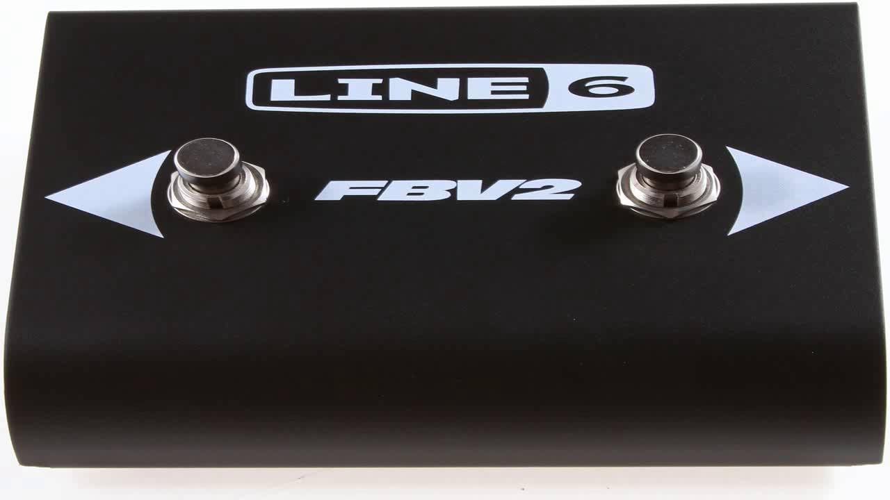 Line 6 FBV2 2-Button Channel Foot Switch
