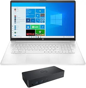 HP 3T000AV 17t-cn000 i3 8GB 512GB SSD 17.3" Laptop D6000 Dock