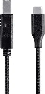 Monoprice 114831 USB-C to USB B 2.0 Cable — main product image